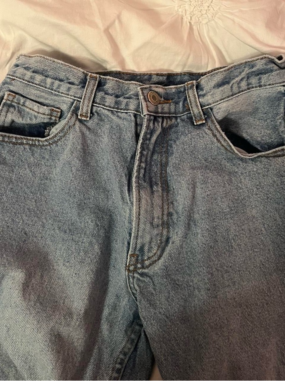 Brandy Melville Light Blue Relaxed Women's Jeans